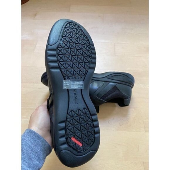 Rockport "Metro Path" lace up black sneaker mens leather - Picture 4 of 7